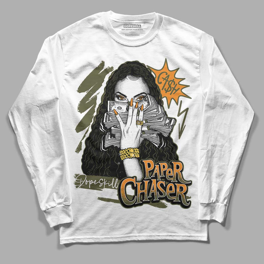 Olive 5s DopeSkill Long Sleeve T-Shirt NPC Graphic