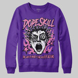 PURPLE Collection DopeSkill Sweatshirt Root of Evil Graphic