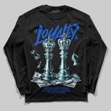 Royal Blue 'Loyalty' DopeSkill Graphic Long Sleeve T-Shirt