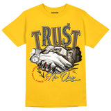 Yellow Collection DopeSkill Gold T-shirt Trust No One Graphic