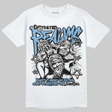 University Blue 6s DopeSkill T-Shirt Distorted Realms Graphic
