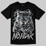 Wolf Grey 5s DopeSkill T-Shirt No Fear Graphic