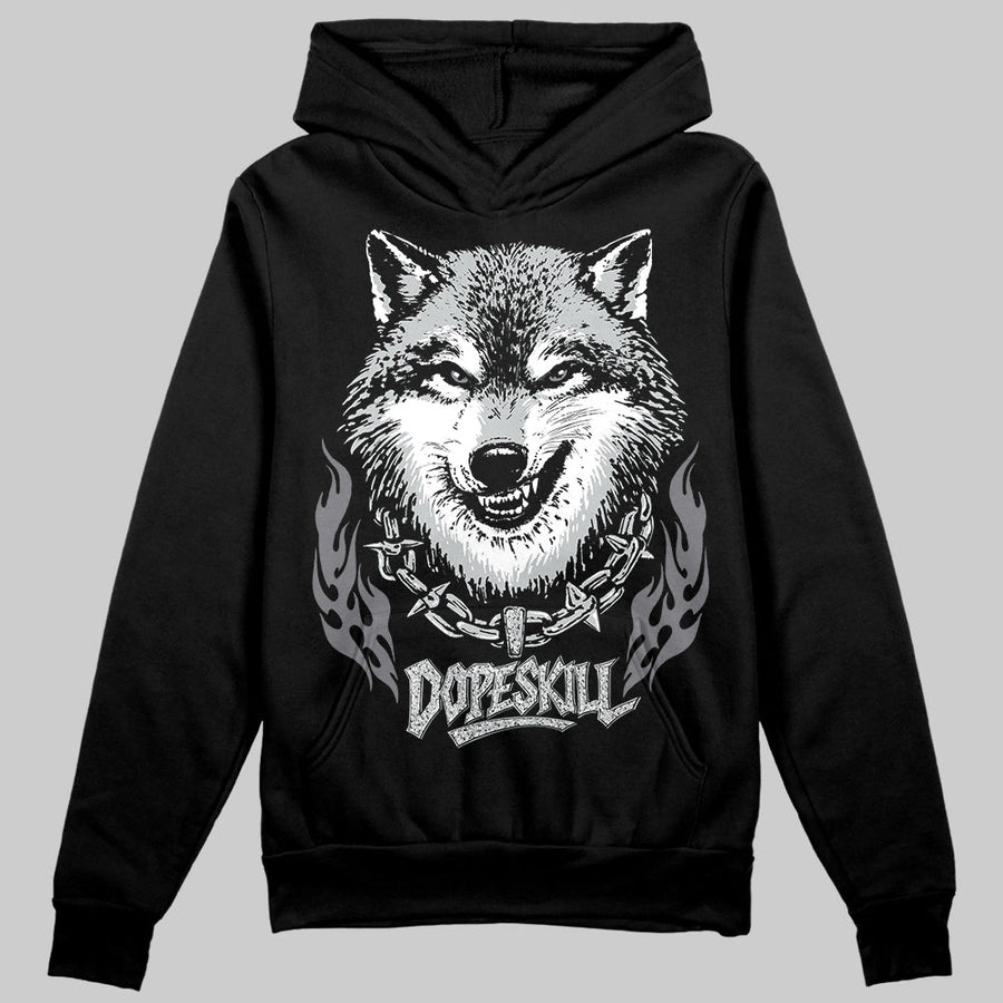 Wolf Grey 12s DopeSkill Hoodie Sweatshirt Wolf Grey Graphic