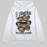 Black Cat 4s DopeSkill Hoodie Sweatshirt The Mouth With No Droughts Graphic