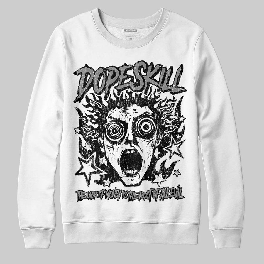 Black Cat 4s DopeSkill Sweatshirt Root of Evil Graphic