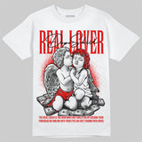 Cherry 11s DopeSkill Unisex T-Shirt Real Lover Graphic