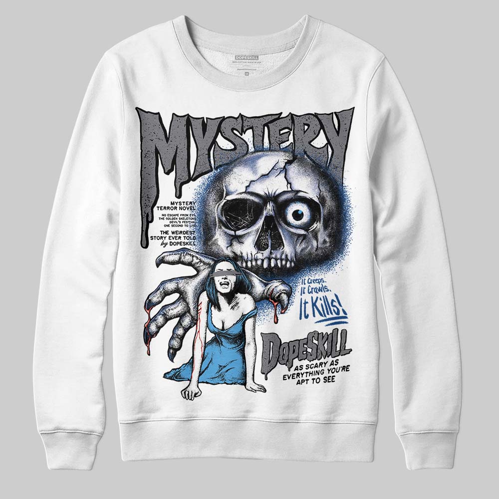 Flint Grey 9s DopeSkill Sweatshirt Mystery Ghostly Grasp Graphic