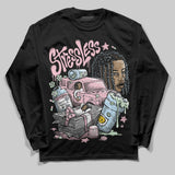 Medium Soft Pink 4s DopeSkill Long Sleeve T-Shirt Stressless Graphic