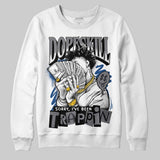 Flint Grey 9s DopeSkill Sweatshirt Sorry I've Been Trappin Graphic