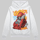 Red 'Grind Pray' DopeSkill Graphic Hoodie