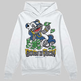 Flint Grey 9s DopeSkill Hoodie Sweatshirt Born To Be Rich Graphic