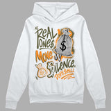 Olive 5s DopeSkill Hoodie Sweatshirt Real Ones Move In Silence Graphic