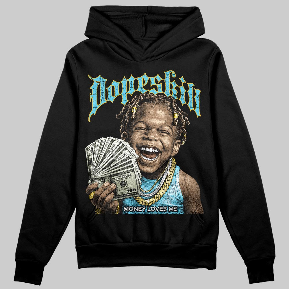 Gamma 11s DopeSkill Hoodie Sweatshirt Money Loves Me Graphic