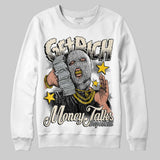 Reverse Metallic 5s DopeSkill Sweatshirt Get Rich Graphic