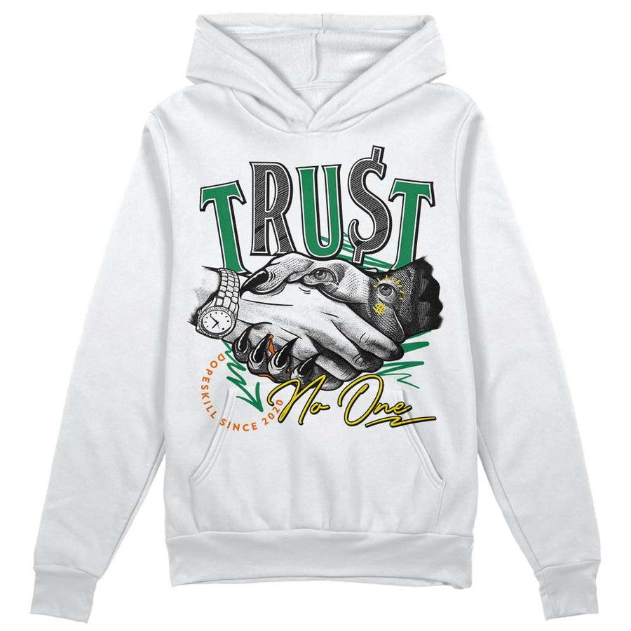 Green Collection DopeSkill Hoodie Sweatshirt Trust No One Graphic