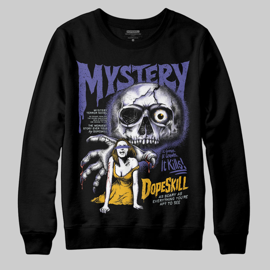 Lakers 4s DopeSkill Sweatshirt Mystery Ghostly Grasp Graphic