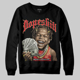Black/White 'Money Loves Me' DopeSkill Graphic Sweatshirt