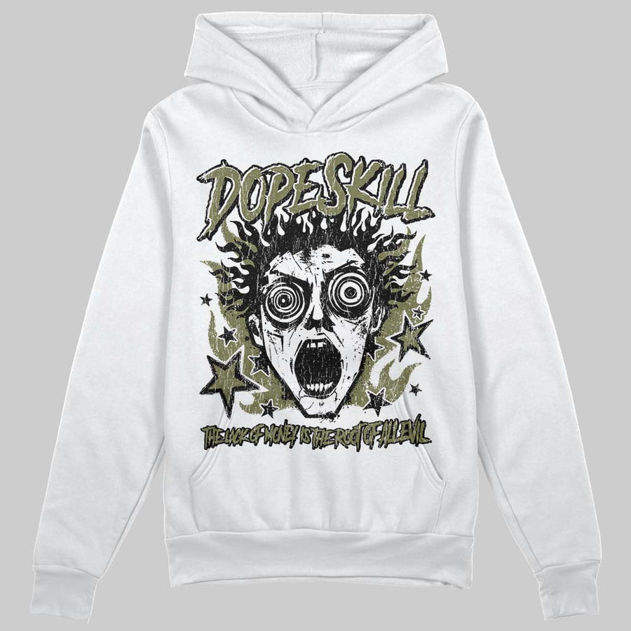 Olive Collection DopeSkill Hoodie Sweatshirt Root of Evil Graphic