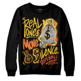 Yellow Collection DopeSkill Sweatshirt Real Ones Move In Silence Graphic