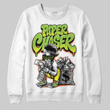 Neon Green 'Paper Chaser Boy' DopeSkill Graphic Sweatshirt