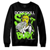 Neon Green Collection DopeSkill Sweatshirt Stay It Busy Graphic