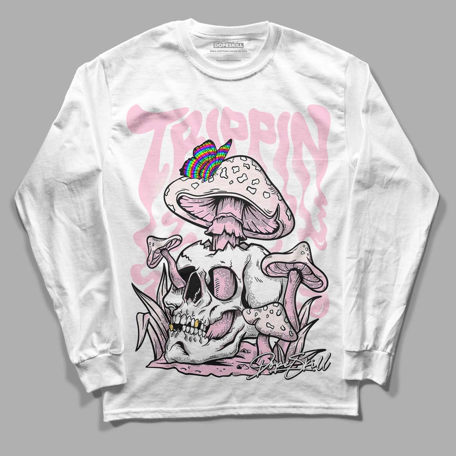 Dunk Low Pink Foam DopeSkill Long Sleeve T-Shirt Trippin Graphic