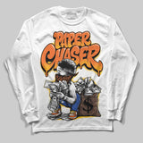 Orange 'Paper Chaser Boy' DopeSkill Graphic Long Sleeve T-Shirt