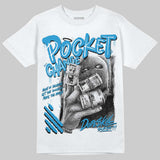 Military Blue 4s DopeSkill T-Shirt Pocket Change Graphic