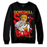 Red Collection DopeSkill Sweatshirt Stay It Busy Graphic