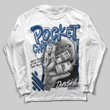 Flint Grey 9s DopeSkill Long Sleeve T-Shirt Pocket Change Graphic