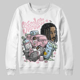 Medium Soft Pink 4s DopeSkill Sweatshirt Stressless Graphic