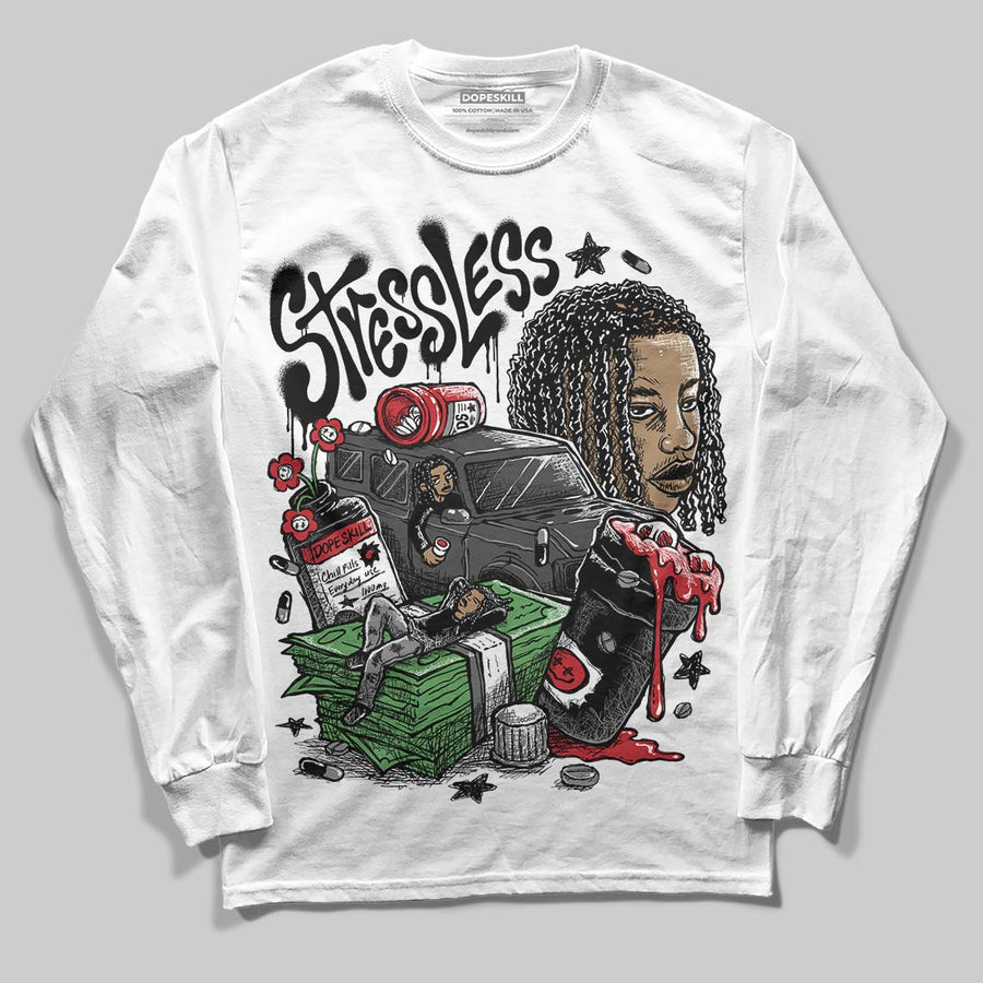 Black Cat 4s DopeSkill Long Sleeve T-Shirt Stressless Graphic