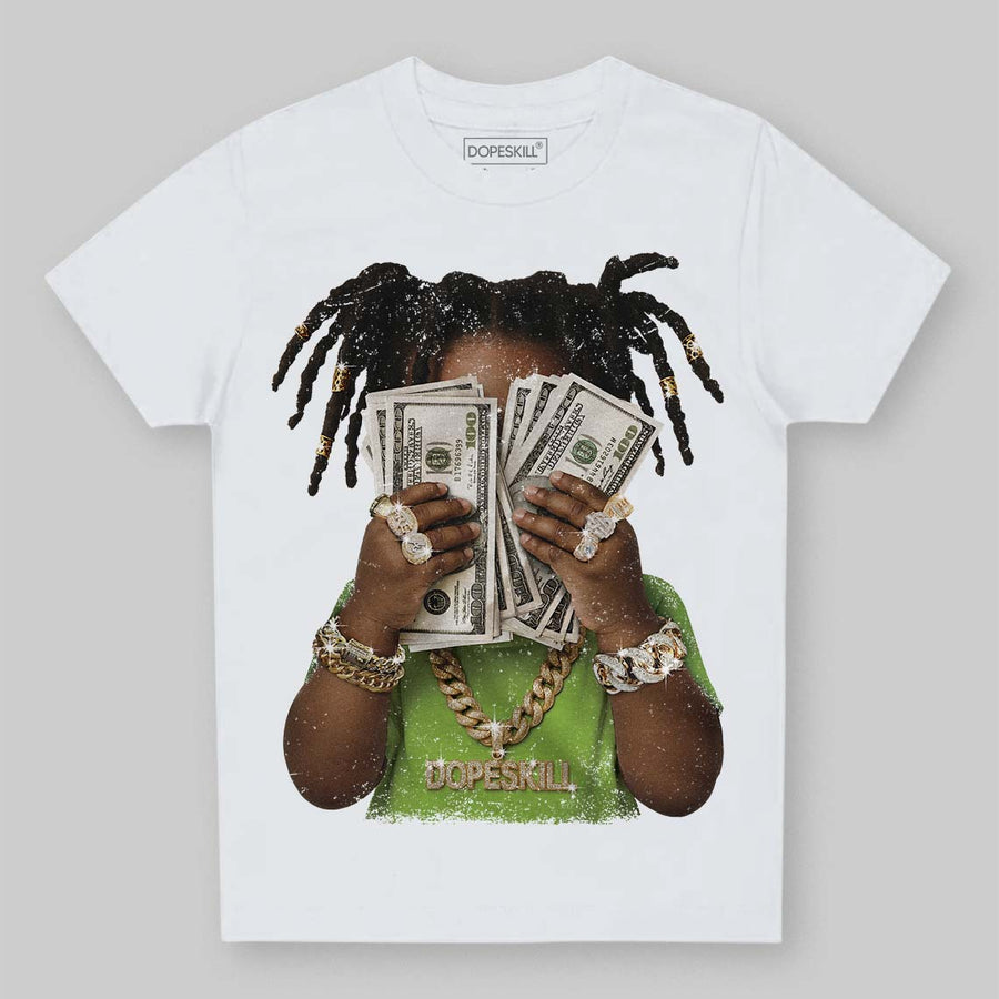 Neon Green Collection DopeSkill Toddler Kids T-shirt Rich Youth Graphic