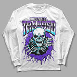 Aqua 6s DopeSkill Long Sleeve T-Shirt Trapped Halloween Graphic