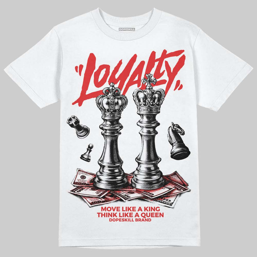 AJ 13 Chicago True Red Cherry DopeSkill T-Shirt Loyalty Graphic