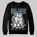 Wolf Grey 5s DopeSkill Sweatshirt Real Lover Graphic