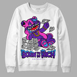 Court Purple 13s DopeSkill Sweatshirt Born To Be Rich Graphic