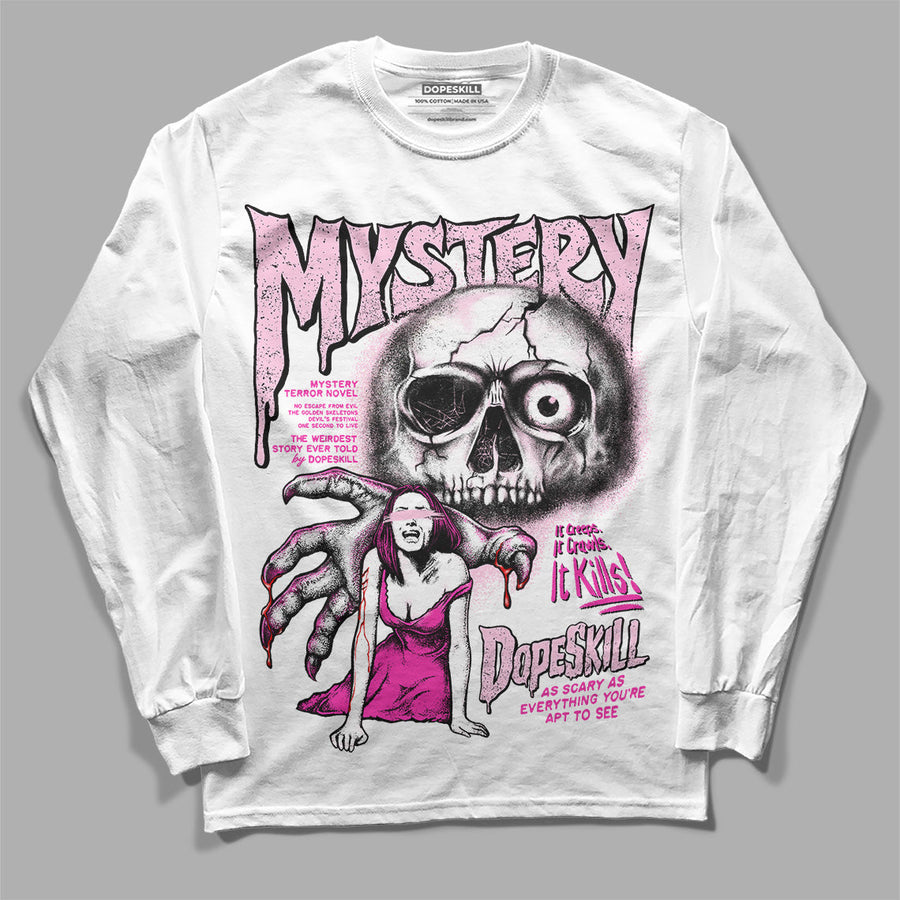 Triple Pink Dunk DopeSkill Long Sleeve T-Shirt Mystery Ghostly Grasp Graphic