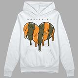 Olive 5s DopeSkill Hoodie Sweatshirt Slime Drip Heart Graphic