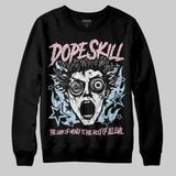 Medium Soft Pink 4s DopeSkill Sweatshirt Root of Evil Graphic