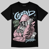 Medium Soft Pink 4s DopeSkill T-Shirt Grind Pray Graphic