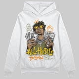 Olive 'All Hustle No Luck' DopeSkill Graphic Hoodie