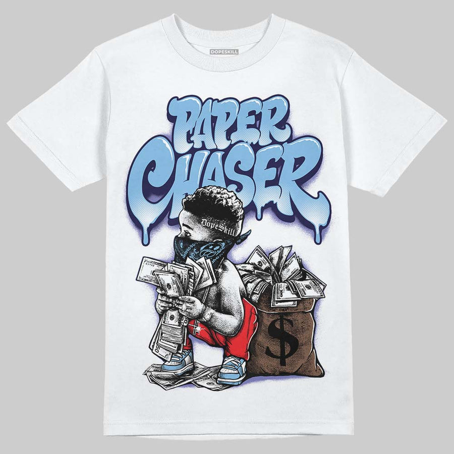 University Blue 'Paper Chaser Boy' DopeSkill Graphic T-Shirt