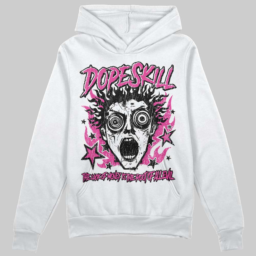 Pink Collection DopeSkill Hoodie Sweatshirt Root of Evil Graphic