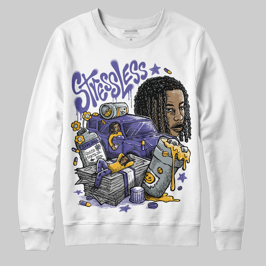 Lakers 4s DopeSkill Sweatshirt Stressless Graphic