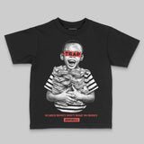 Red 'Scared Money Don't Make No Money' DopeSkill Graphic Toddler Kids T-shirt