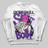 PURPLE Collection DopeSkill Long Sleeve T-Shirt Stay It Busy Graphic