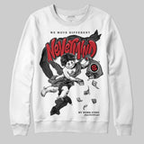 Black Cat 4s DopeSkill Sweatshirt Nevermind Graphic