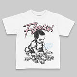 Medium Soft Pink 4s DopeSkill Toddler Kids T-shirt Flexin' Graphic
