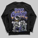 Lakers 4s DopeSkill Long Sleeve T-Shirt Paper Chaser Boy Graphic